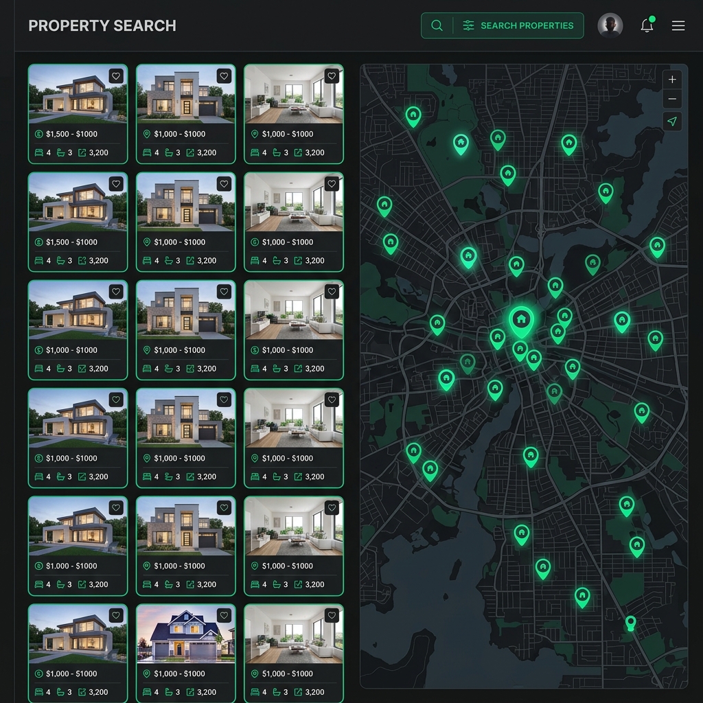 PeakAView Real Estate Listings Portal